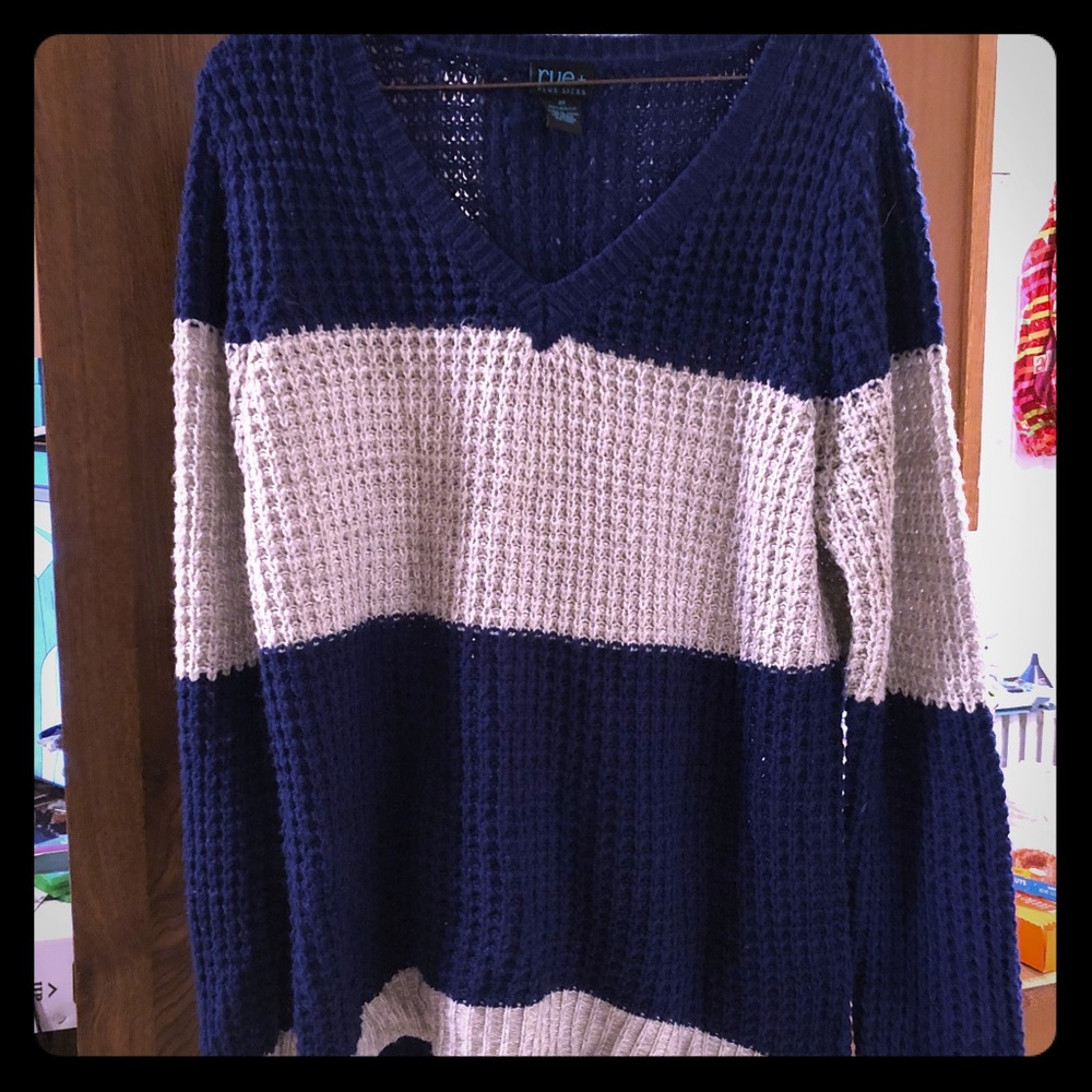 Rue 21 waffle knit sweater